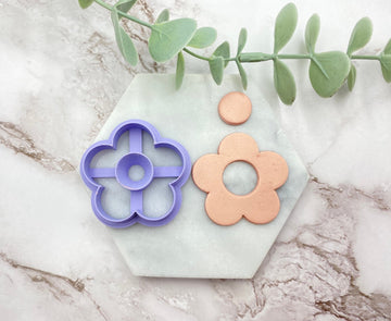 Floral Shaped Polymer Clay Cutter | Fondant Cutter | Cookie Cutter